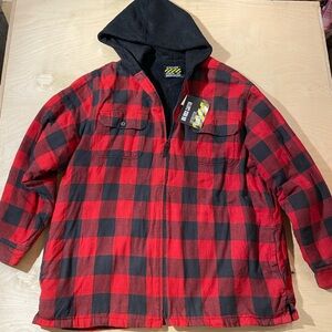 Big Rock Canyon Fleece Lined Hooded Jacket 2XL (CA)